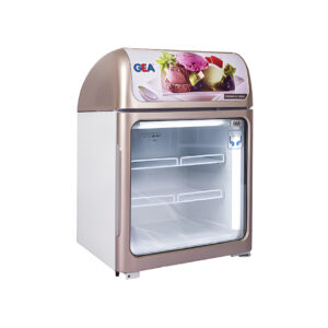 Upright Glass Door Freezer GEA LSD-86 86 Liter