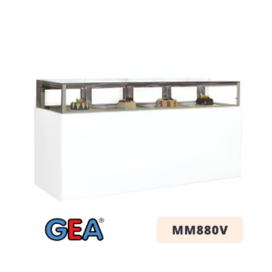 Rectangular Cake Showcase with Drawer GEA MM880V