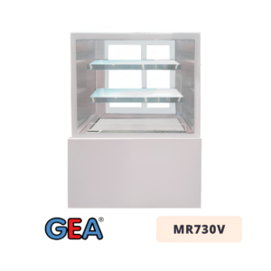Rectangular Cake Showcase (White) GEA MR730V