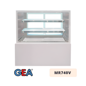 Rectangular Cake Showcase (White) GEA MR740V