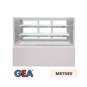 Rectangular Cake Showcase (White) GEA MR750V