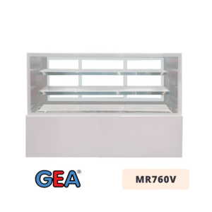 Rectangular Cake Showcase (White) GEA MR760V