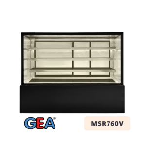 Rectangular Cake Showcase (Black) GEA MSR760V 