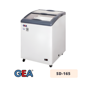 Sliding Curve Glass Freezer GEA SD-165