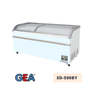 Sliding Curve Glass Freezer GEA SD-500BY