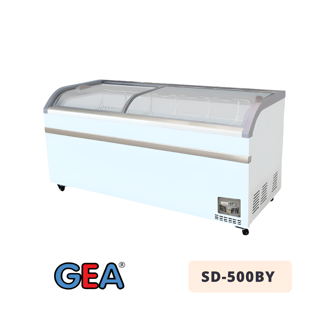 Sliding Curve Glass Freezer GEA SD-500BY Sliding Curve Glass Freezer GEA SD-500BY