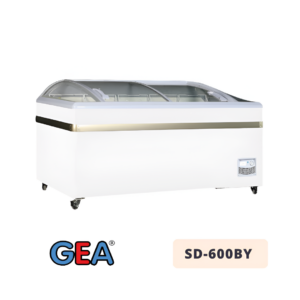 Sliding Curve Glass Freezer GEA SD-600BY