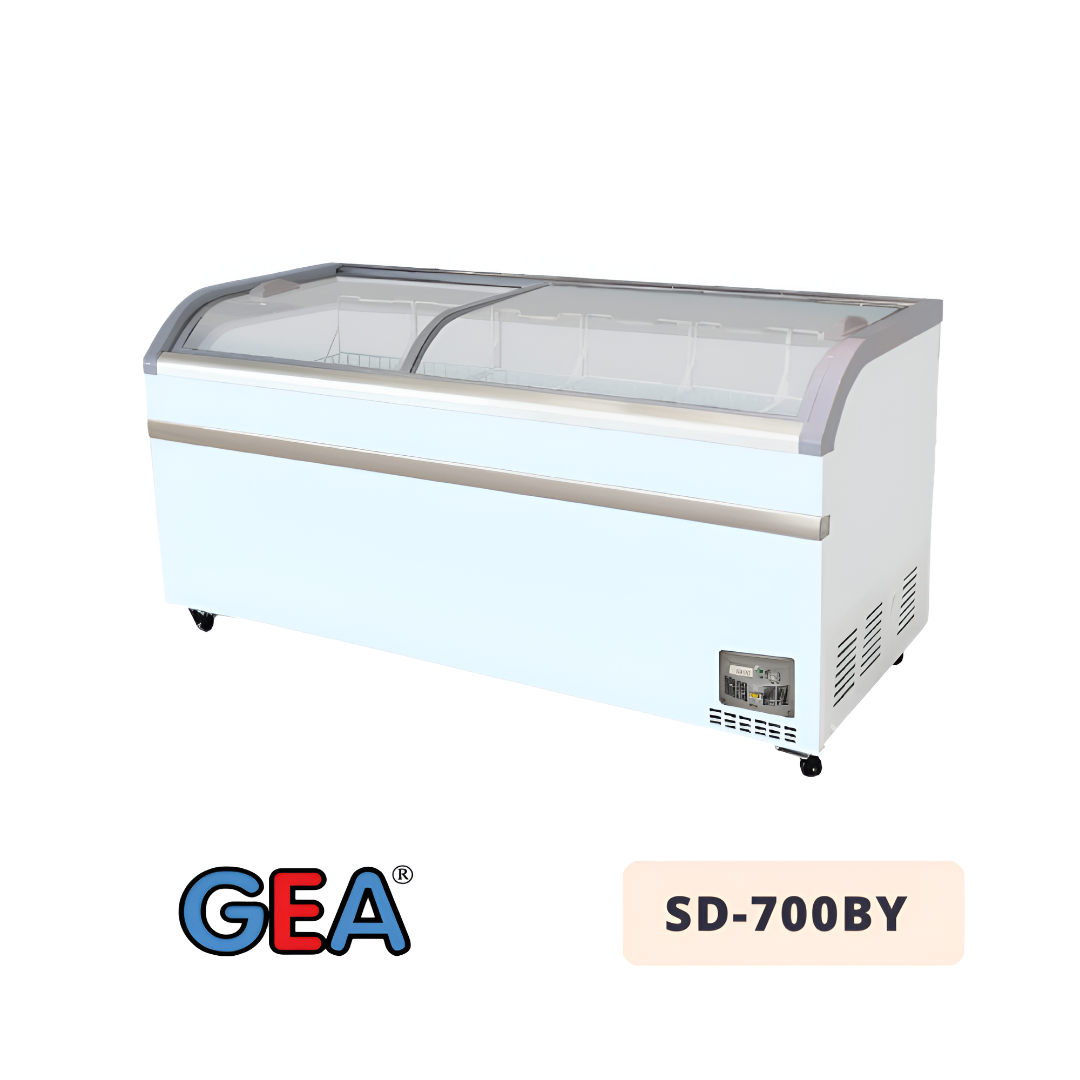 Sliding Curve Glass Freezer GEA SD-700BY Sliding Curve Glass Freezer GEA SD-700BY