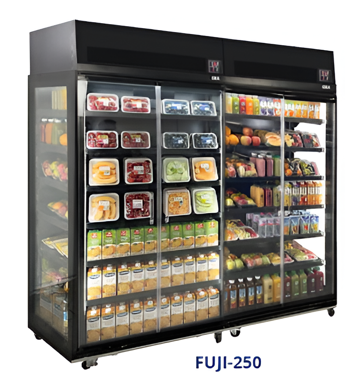 Upright Display Chiller Showcase GEA FUJI-250 Upright Display Chiller Showcase GEA FUJI-250