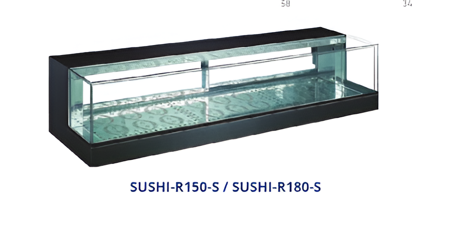 Drop-In Sushi Showcase GEA SUSHI-R180-S Drop-In Sushi Showcase GEA SUSHI-R180-S