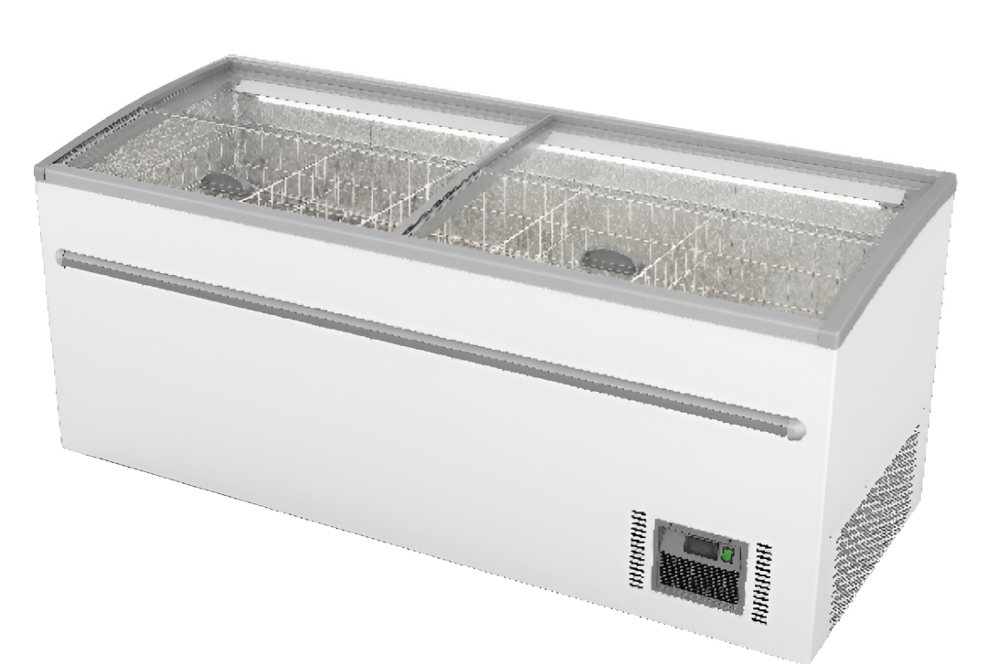 Glass Door Island Freezer GEA VANDA-250IC Glass Door Island Freezer GEA VANDA-250IC