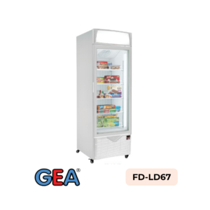Upright Glass Door Freezer GEA FD-LD67 481 Liter