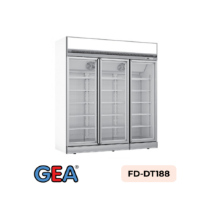 Upright Glass Door Freezer GEA FD-DT188 1563 Liter