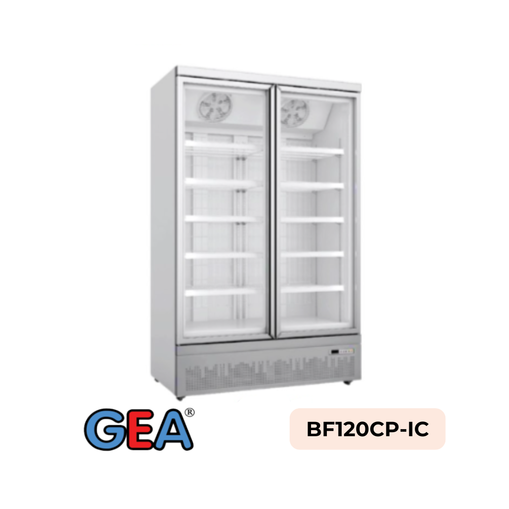 Upright Glass Door Freezer GEA BF120CP-IC