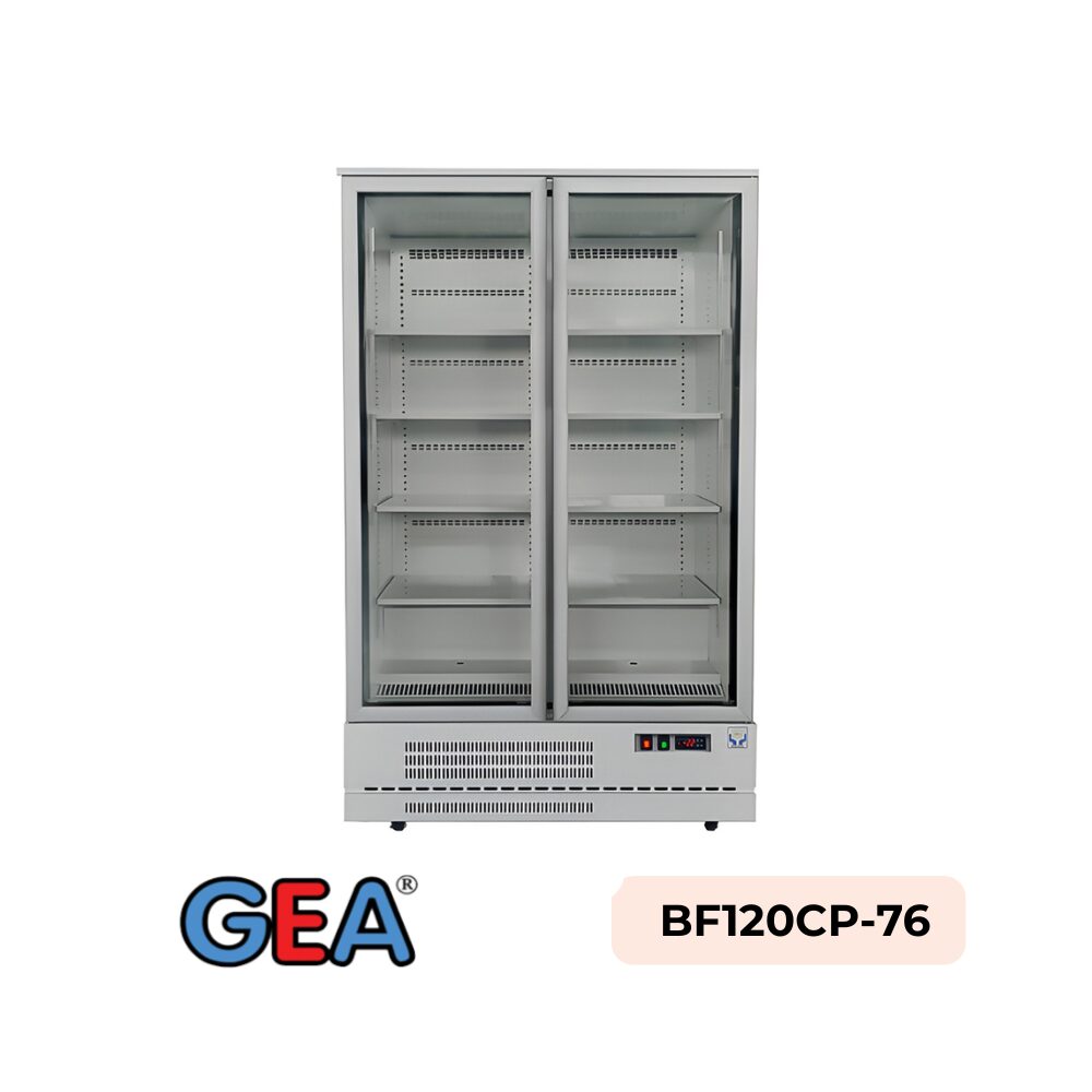 Upright Glass Door Freezer GEA BF120CP-76 1000 Liter