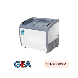 Sliding Curve Glass Freezer GEA SD-260BYR