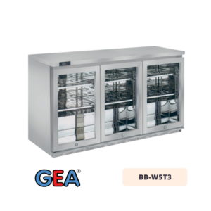 S/S Back Bar Bottle Cooler GEA BB-W5T3