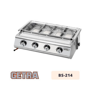 S/S 4 Burner BBQ GETRA BS214
