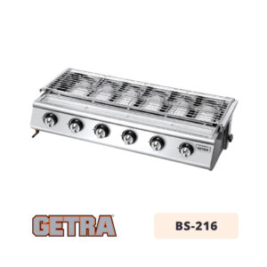 S/S 6 Burner BBQ GETRA BS216