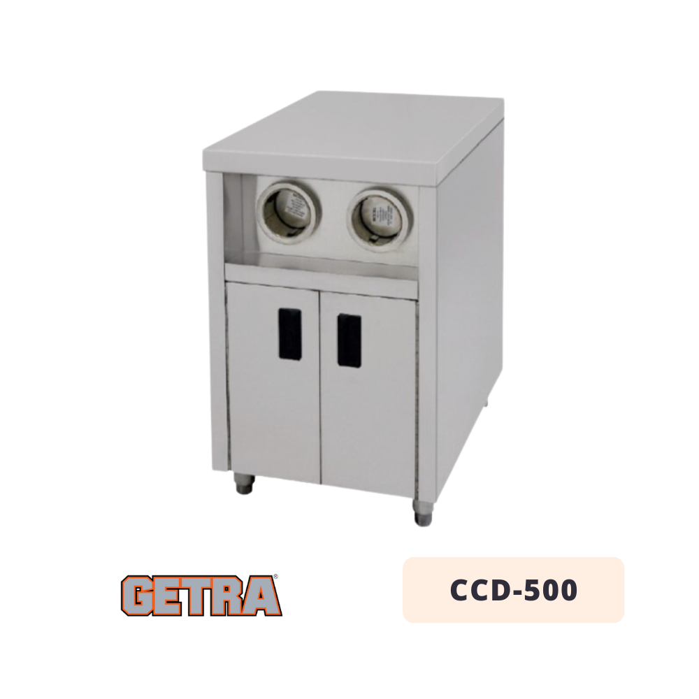 S/S Cabinet with 2 Cups Dispenser GETRA CCD-500 S/S Cabinet with 2 Cups Dispenser GETRA CCD-500