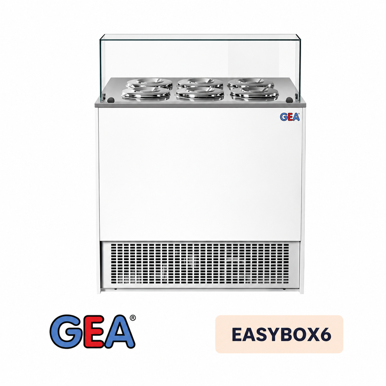 Gelato Showcase (Pozzetti) GEA EASYBOX6 Gelato Showcase (Pozzetti) GEA EASYBOX6