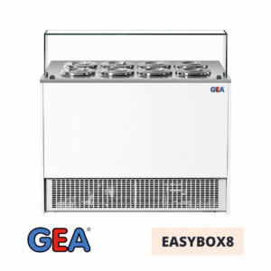 Gelato Showcase (Pozzetti) GEA EASYBOX8