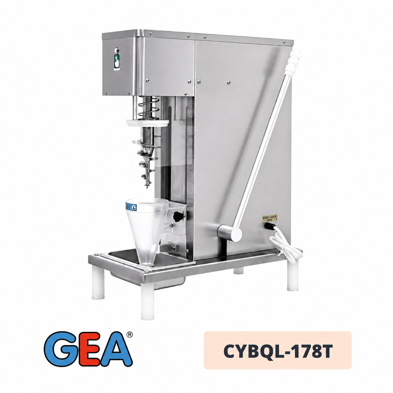 Manual Ice Cream Mixer GEA CYBQL-178T Manual Ice Cream Mixer GEA CYBQL-178T