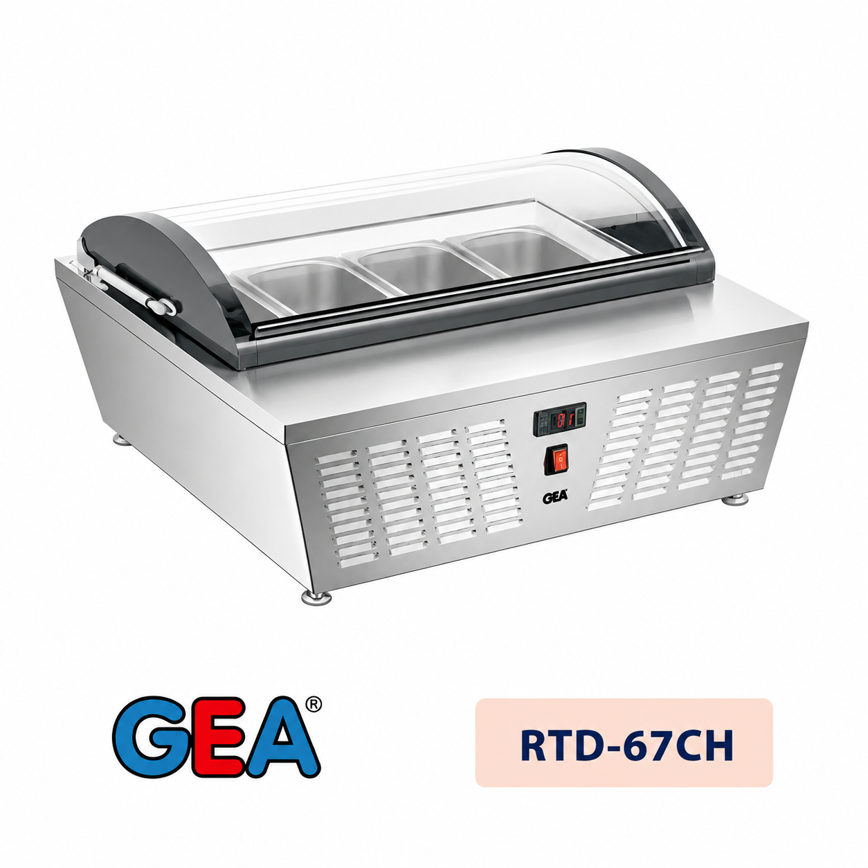 Gelato Showcase (Static Cooling) GEA RTD-67CH Gelato Showcase (Static Cooling) GEA RTD-67CH