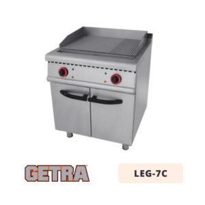 S/s Half Grooved Griddle Plate GETRA LEG-7C