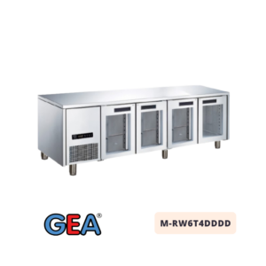 Glass Door S/S Under Counter GEA M-RW6T4DDDD