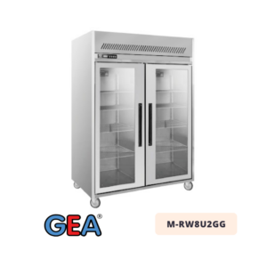 S/S Glass Door Upright Chiller GEA M-RW8U2GG