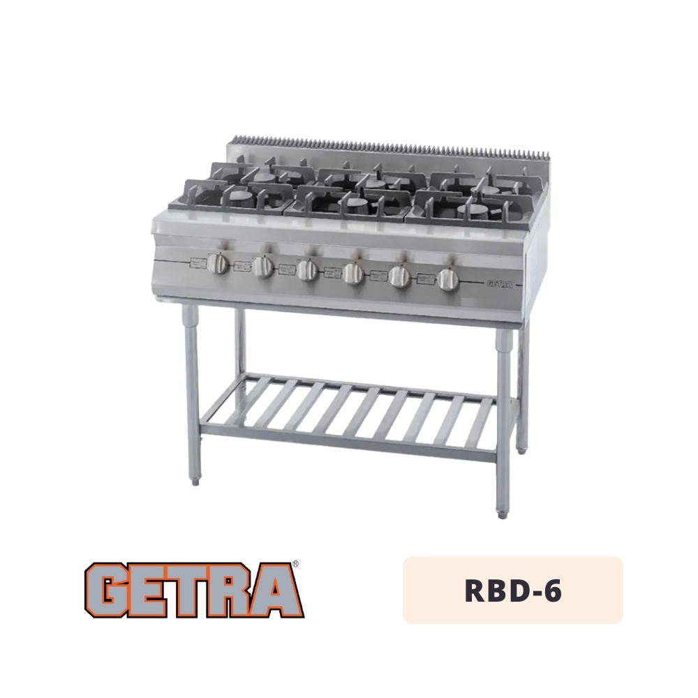 Gas Open Burner with Stand GETRA RBD-6 Gas Open Burner with Stand GETRA RBD-6