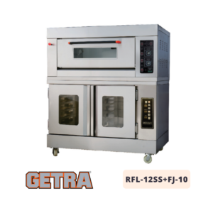 Combi Deck Oven + Proofer GETRA RFL-12SS+FJ10