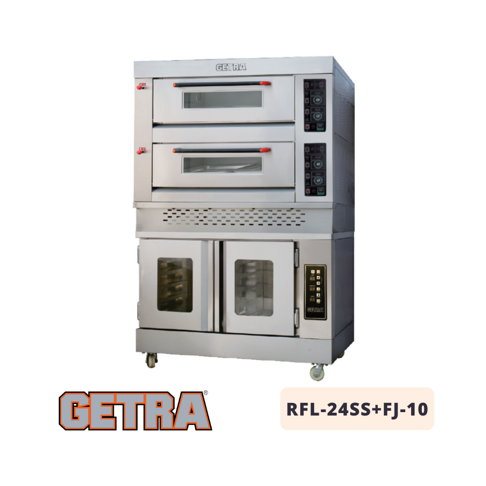 Combi Deck Oven + Proofer GETRA RFL-24SS+FJ10 Combi Deck Oven + Proofer GETRA RFL-24SS+FJ10