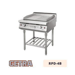 Gas Open Griddle & Broiler with Stand GETRA RPD-4B