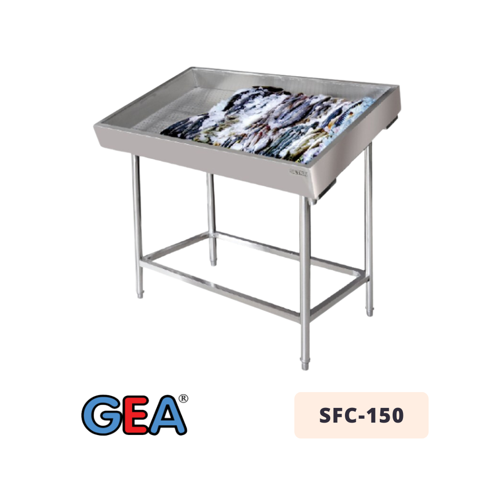 Non Refrigerated Seafood Counter GEA SFC-150 Non Refrigerated Seafood Counter GEA SFC-150