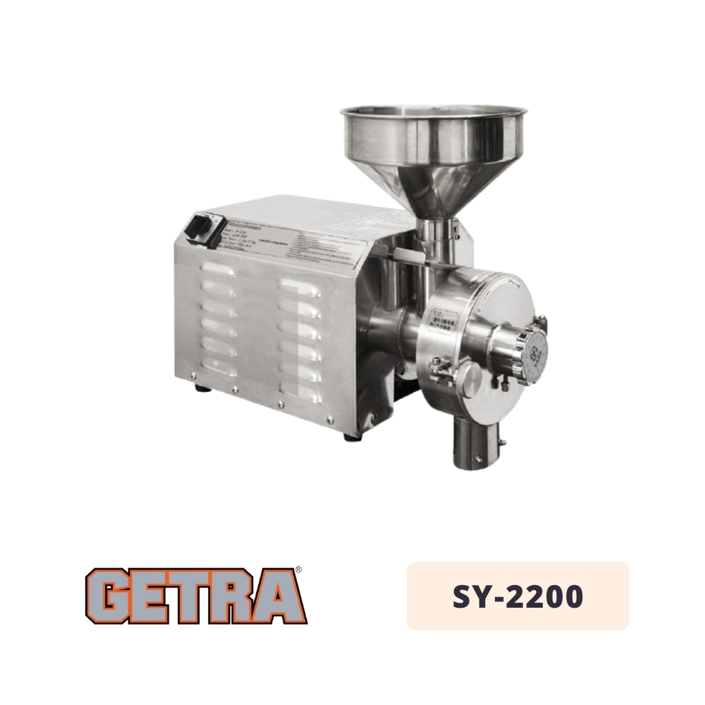 S/s Disc Mill (Mesin Penepung) Khusus Kering GETRA SY-2200 S/s Disc Mill (Mesin Penepung) Khusus Kering GETRA SY-2200