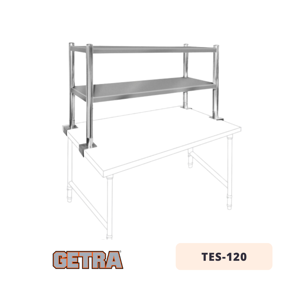 S/S Table Extra Shelf (Knock Down) GETRA TES-120 S/S Table Extra Shelf (Knock Down) GETRA TES-120
