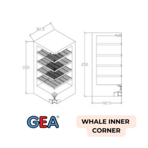 Multideck Chiller GEA WHALE Inner Corner