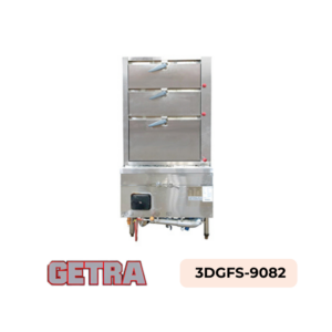 3 Decks Gas Turbo Blower Steamer GETRA 3DGFS-9082