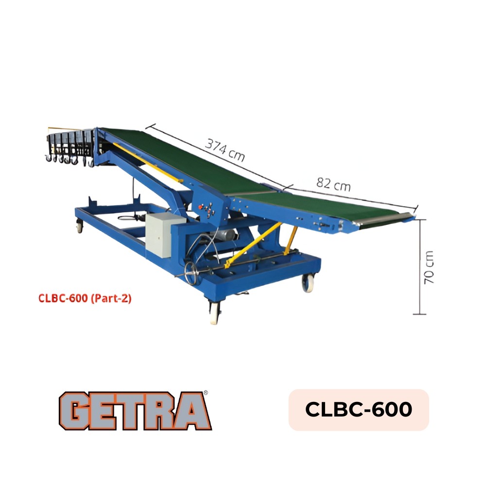 Truck Loading Conveyor GETRA CBLC-600 (Part-2) Truck Loading Conveyor GETRA CBLC-600 (Part-2)