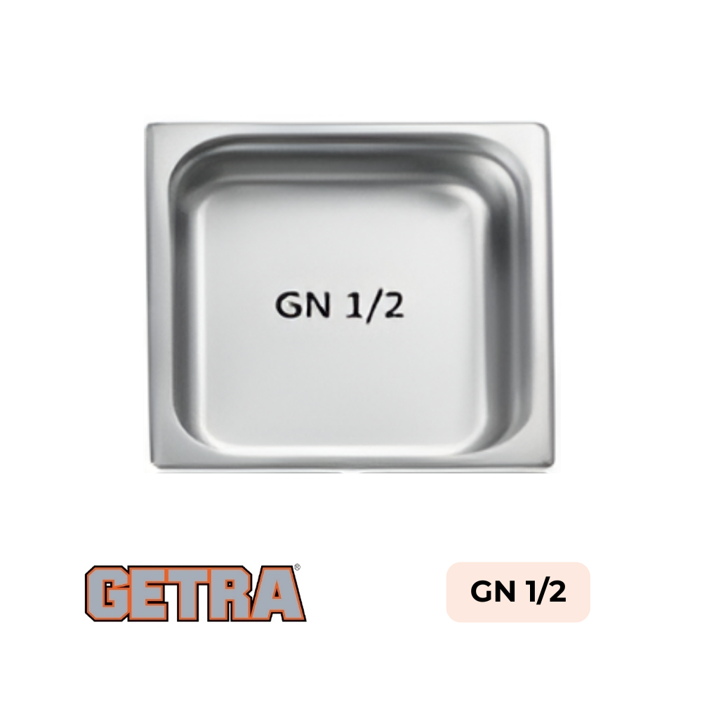 S/S Food Pan GETRA FP 1/2-6 S/S Food Pan GETRA FP 1/2-6