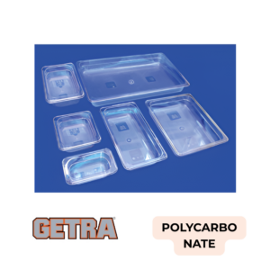 Polycarbonate Food Pan GETRA PC 1/4-4