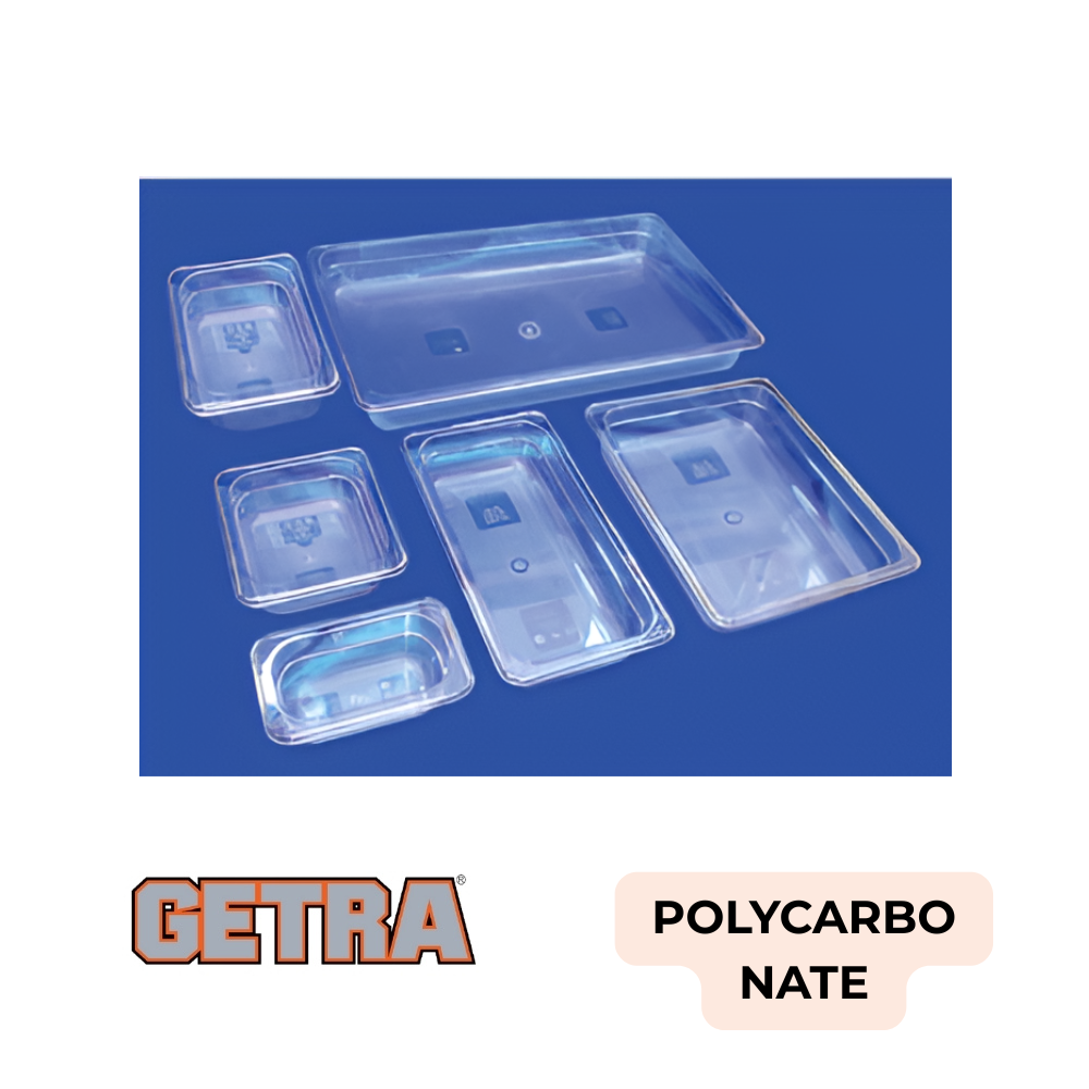 Polycarbonate Food Pan GETRA PC 1/9-2.5 Polycarbonate Food Pan GETRA PC 1/9-2.5
