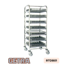 S/s Gastronom/Bakery Trolley GETRA RTDB01