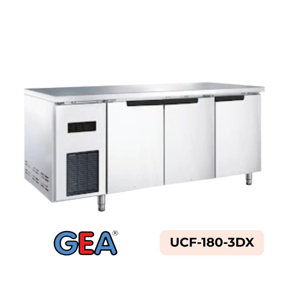 S/S Undercounter Freezer GEA UCF-180-3DX S/S Undercounter Freezer GEA UCF-180-3DX