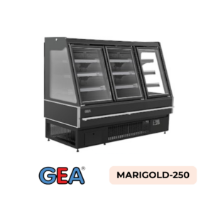 Semi-Multideck Chiller with Glass Door GEA MARIGOLD-250