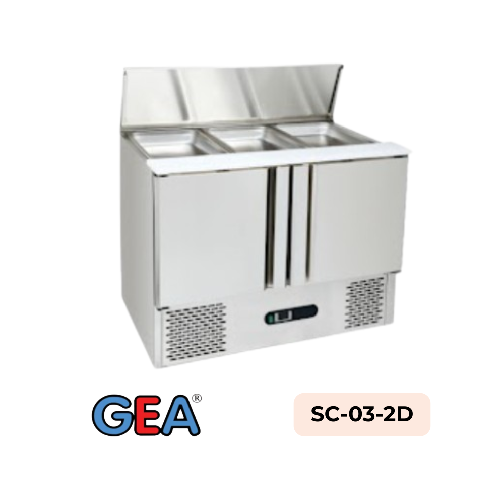 S/S Undercounter Chiller GEA SC-03-2D S/S Undercounter Chiller GEA SC-03-2D