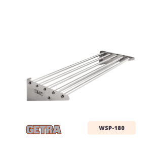S/S Pipe Wall Shelves GETRA WSP-180