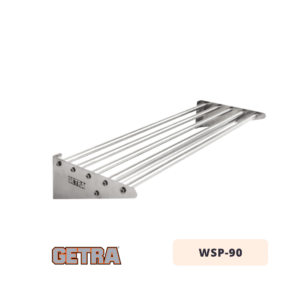 S/S Pipe Wall Shelves GETRA WSP-90